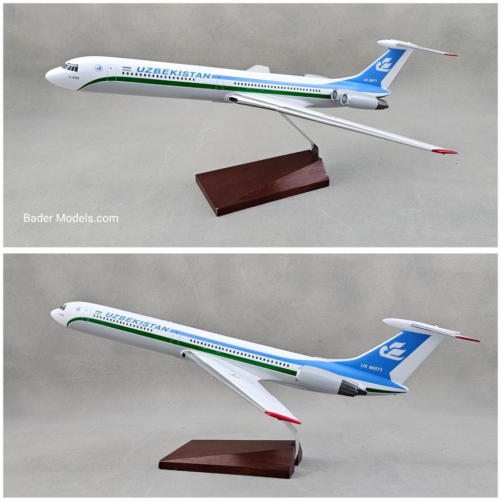 Uzbekistan - IL-62M - (1:50)